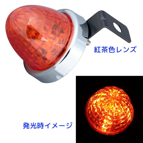セブン、デコトラジェットイノウエLED零オレンジマーカーランプ ジェットイノウエ LED マーカーランプ LEDミニサイドマーカーランプ零