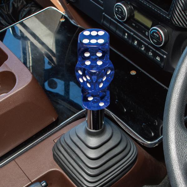 ジェットイノウエ サイコロシフトノブ 3連タイプ/ブルー 561687 JET