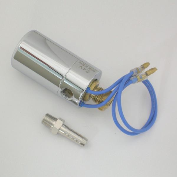 日建 マグネットスイッチ クローム/24V ニッケンエアーホーン用 日建 マグネットスイッチ クローム/24V ニッケンエアーホーン用