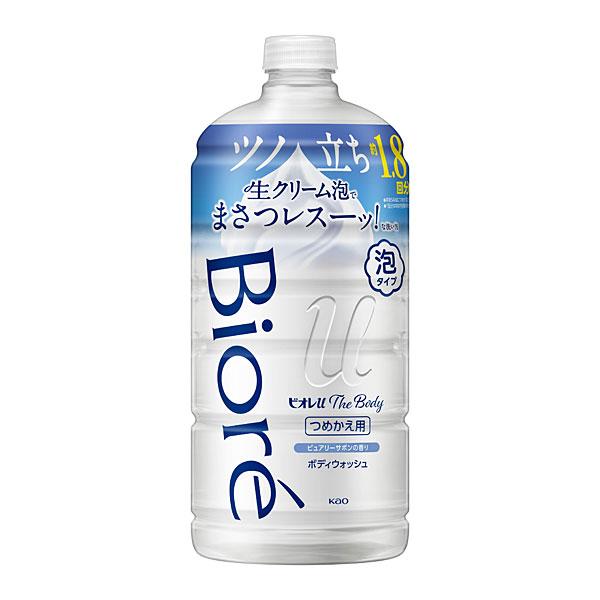 他サイト： ビオレu ザ ボディ 泡タイプ ピュアリーサボンの香り つめかえ用(780ml) 全身洗浄料 ボディソープ 弱酸性の商品画像