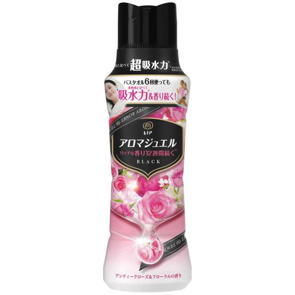 他サイト： レノア ハピネス アロマジュエル 香り付け専用ビーズ アンティークローズ 本体(420mL) 香り付けビーズ 仕上げ剤 超吸水力 フレグランス 消臭 衣類 タオル 香り長の商品画像