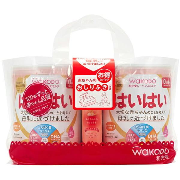 ◆和光堂 レーベンスミルク はいはい 0ヶ月〜 810g×2缶パック