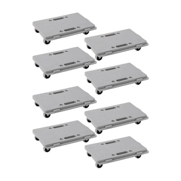 平台車 【8個セット】 最大9個連結 耐荷重100kg 重さ1.27kg1792 平台車 【8個セット】 最大9個連結 耐荷重100kg 重さ1.27kg1792