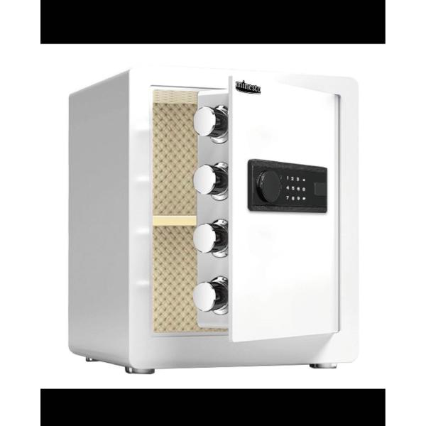 金庫 43L テンキー式 緊急キー セキュリティーボックス 家庭用