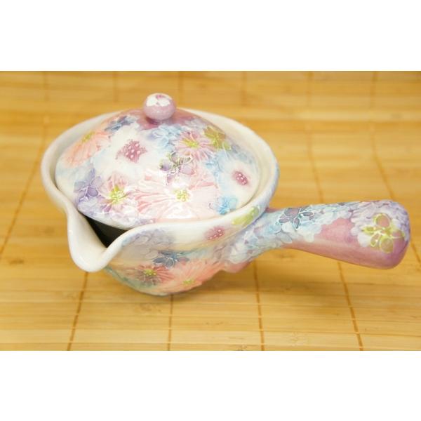 新品・未使用】工房ゆずりは紅彩京花平急須記念品プレゼントティータイム
