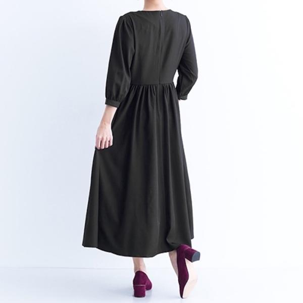 バックギャザー フレアー ワンピース Merlot Plus メルロープリュス 8066 レディース ドレス 結婚式 入園式 パーティー Buyee 日本代购平台 产品购物网站大全 Buyee一站式代购 Bot Online