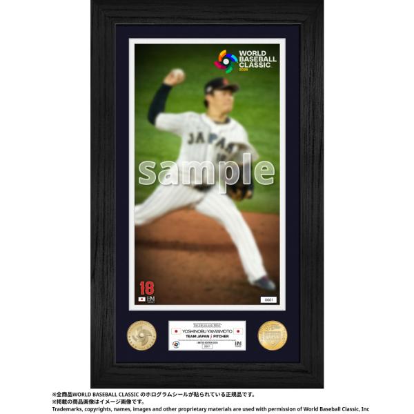 【予約】2026 World Baseball Classic 日本代表 出場記念 山本由伸 ダブルコインフォトミント 6月中旬発送