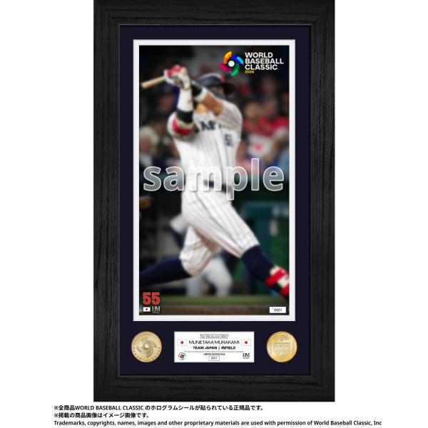 【予約】2026 World Baseball Classic 日本代表 出場記念 村上宗隆 ダブルコインフォトミント 6月中旬発送