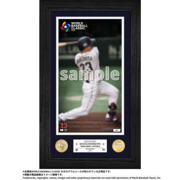 【予約】2026 World Baseball Classic 日本代表 出場記念 森下翔太 ダブルコインフォトミント 6月中旬発送