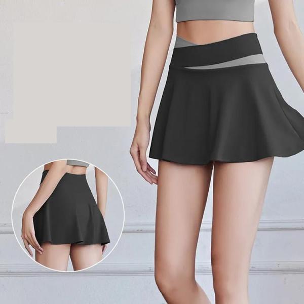 ゴルフウェア レディース ゴルフスカート インナーパンツ付 テニス