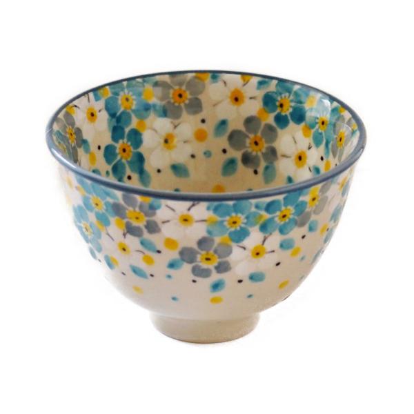 ポーリッシュポタリー　セラミカ 　お茶碗 Ceramika Artystyzna お茶碗 小 ポーリッシュポタリー ツェラミカ