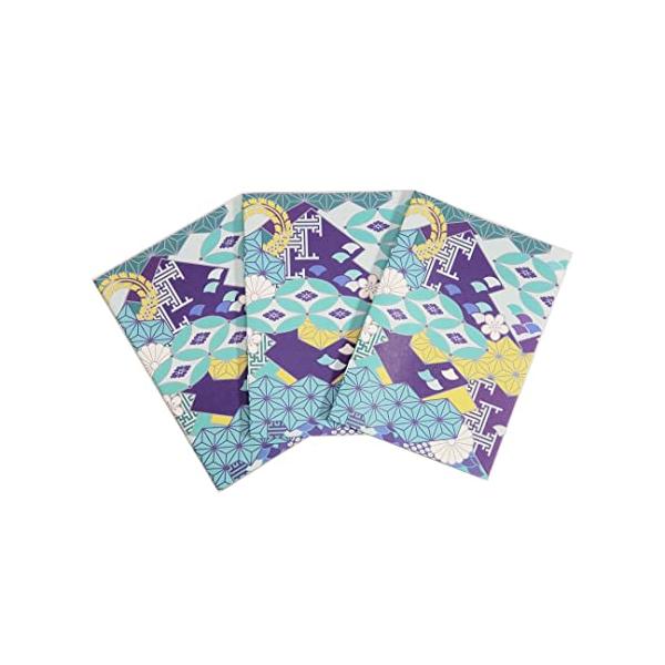 こちらの商品は3冊で1セットになっています。世代を選ばないオシャレな和柄の血圧手帳です。グラフ式なので、血圧推移が一目でわかります。サイズ：横105mm×縦148mm（A6サイズ）１冊あたり17週分の血圧を記録することが出来ます。1日2回の...