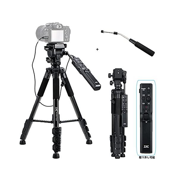 JJC ビデオカメラ三脚 リモートコントロール三脚 ソニー VCT JJC ビデオカメラ三脚 リモートコントロール三脚 ソニー VCT