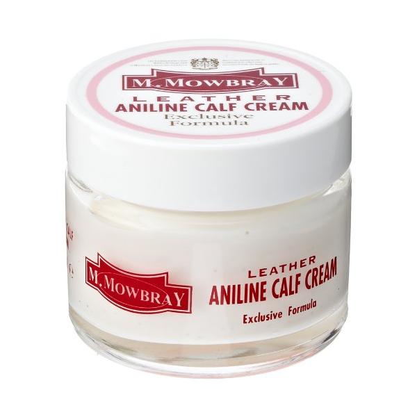 他サイト： M.モゥブレィ 靴 革小物用汚れ落とし・栄養・保革・ツヤ出しクリーム アニリンカーフクリーム 乳化性 ニュートラル 60mlの商品画像