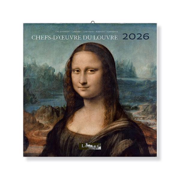 フランスカレンダー ルーブル美術館の名作 2026年- France Calendar