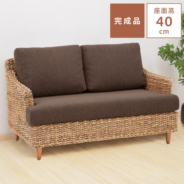 美品　KOSUGA　MEHITABEL　コスガ　アジアン家具　2人掛けソファ maisonplus_nrs-412