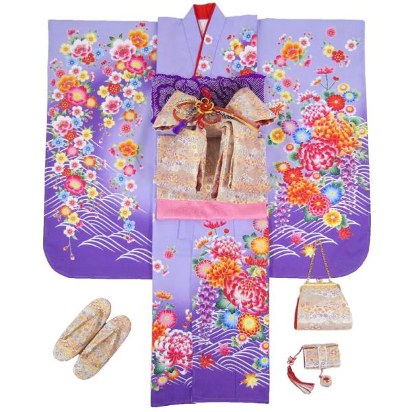 七五三女の子7歳着物20点セット合繊teko04 : 京の舞姿 - 通販