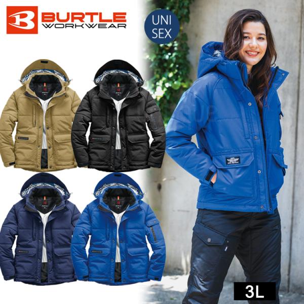 大きいサイズ Burtle バートル 防寒ジャケット大型フード付 ユニセックス 7510 男女兼用 作業着 防寒 防風 長袖 バイク アウトドア かっこいい ラージサイズ 7510 3l Uni Que 通販 Yahoo ショッピング