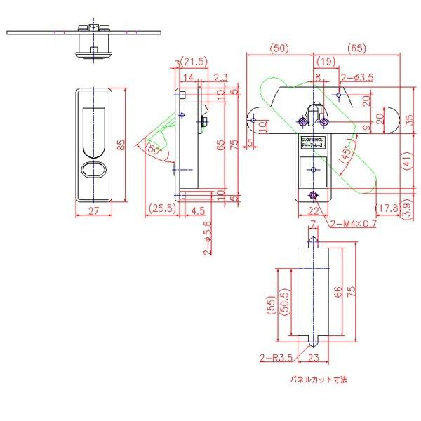 Geo Prince ジョープリンス竹下 Ph 74na 3 平面ハンドル 鍵無 小 Buyee Buyee Japanese Proxy Service Buy From Japan Bot Online