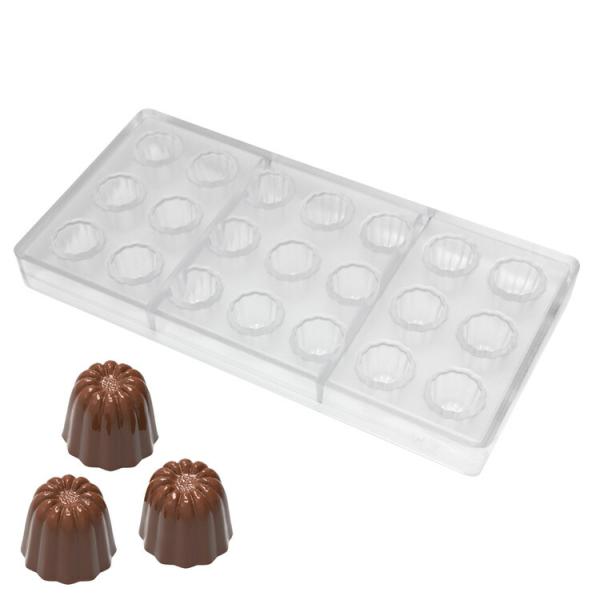 チョコレートワールド 1859 チョコ型 カヌレ 21個付き | バレンタイン