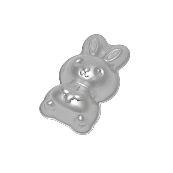 アルミ うさピョン 単品 | 空焼き 不要 松永製作所 うさぎ型 うさぎ ウサギ 兎 かわいい