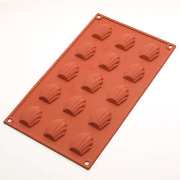 シリコマート シリコンフレックス SF031 マドレーヌ 型 貝 シェル