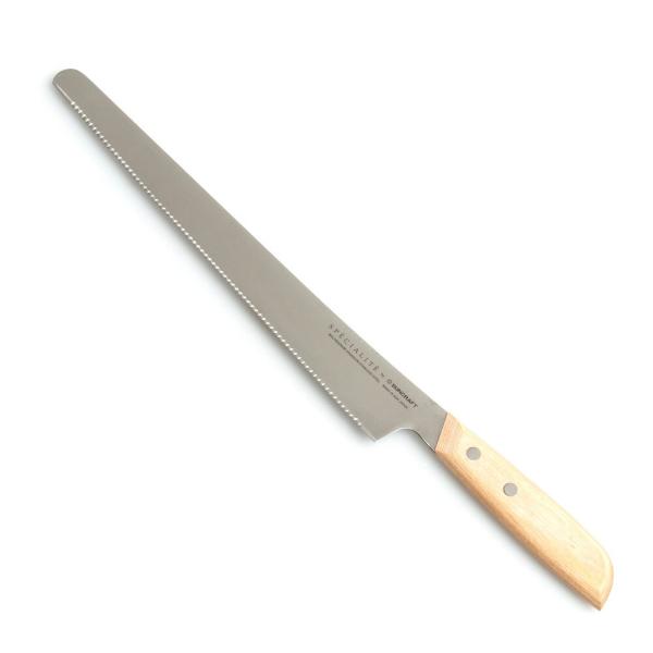 ｛ご購入前のご注意｝食器洗い乾燥機のご使用はおやめください。｛商品仕様｝材質：[刃]モリブデンバナジウム鋼、[ハンドル]積層強化木、[鋲]ステンレスサイズ（約）：[全体]388×43×16mm、[刃渡り]250mm重量（約）：100g製造国...