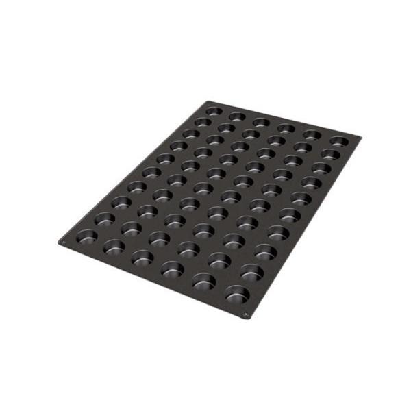 シリコマート シリコンフレックス SQ 055 マフィン型 60個付 シリコン型 カップケーキ | 空焼き 不要 母の日 取り寄せ約15日 業務用