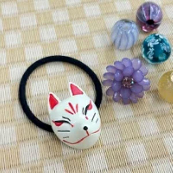 九重髪飾り２点 ポンポネットおびあげ 小西実作 PICCONI 陽-ひな- Rinおさげ髪 京製正絹西陣織 京製手