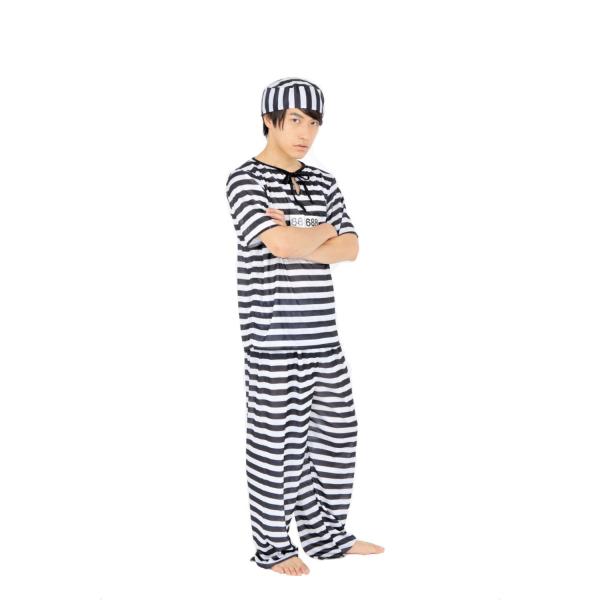 囚人服 プリズナー 囚人 メンズ