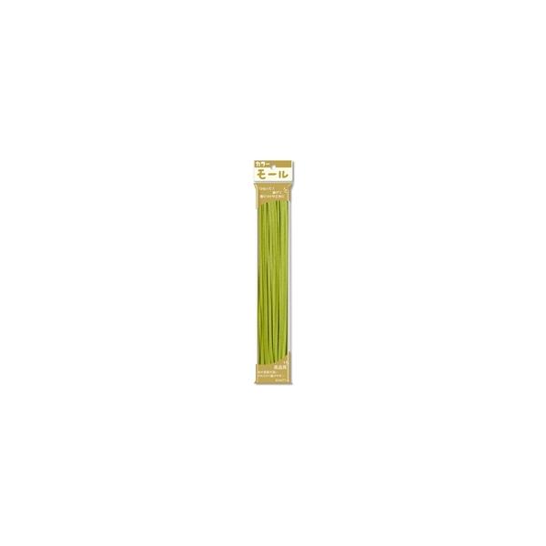 1分モール(直径約3mm) 124 オリーブ 黄緑 手芸 工作 知育 手作り