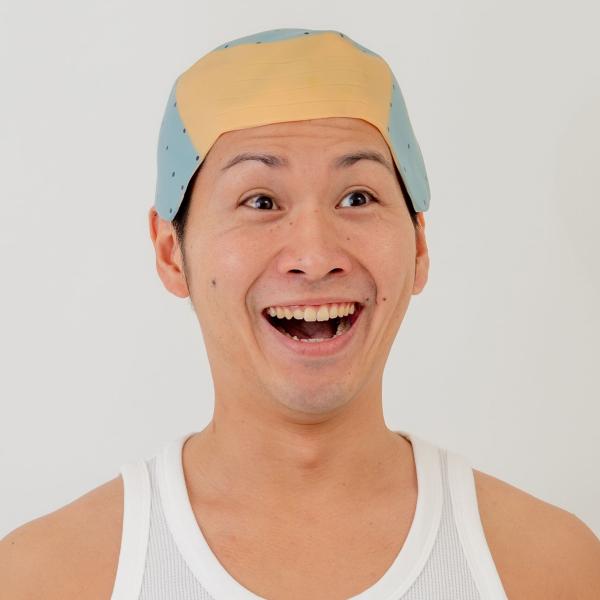 ぼうず頭 なりきり かつら 坊主 かつお かぶりもの ぼうず頭 坊主 一休さん