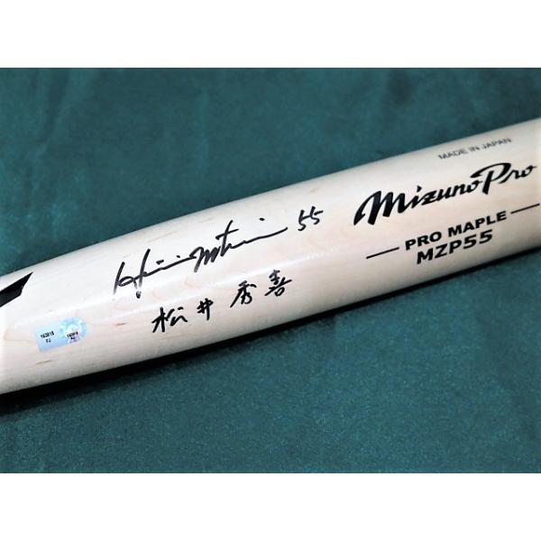 MS】松井秀喜日本語・英語ダブル直筆サイン試合モデルバット!検 MS】松井秀喜日本語・英語ダブル直筆サイン試合モデルバット!検