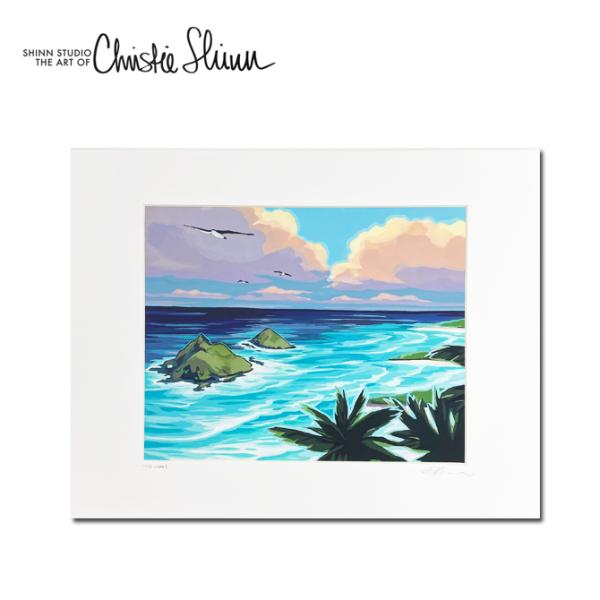 �N���X�e�B�V�� �A�[�g�v�����g �uTHE MOKES�v 28.0×35.5cm �yChristie Shinn �G�� �n���C �n���C�A�� �T�[�t�A�[�g�z