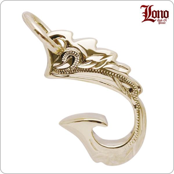 ハワイアンジュエリー 14k LONO ロノ Lono（ロノ） ハワイアンジュエリーペンダント ネックレス フィッシュ