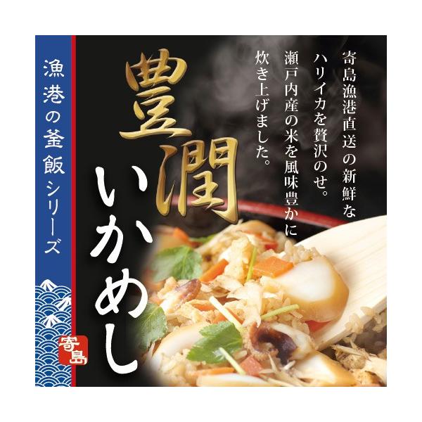寄島いかめし １人前 いか イカ イカ飯 岡山 冷凍 電子レンジ お取り寄せ 通販 ギフト 炊き込みご飯 お歳暮 御歳暮 おうちごはん
