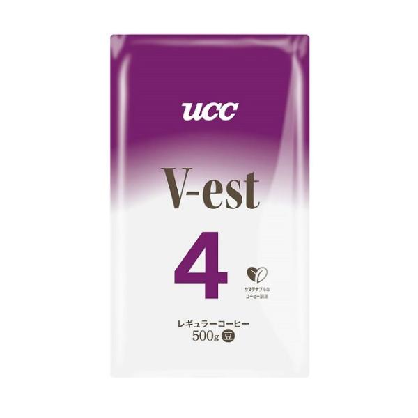 UCC V-est No.4 （豆）業務用 コーヒー 500g×12袋 UCC V-est No.4 （豆）業務用 コーヒー 500g×12袋