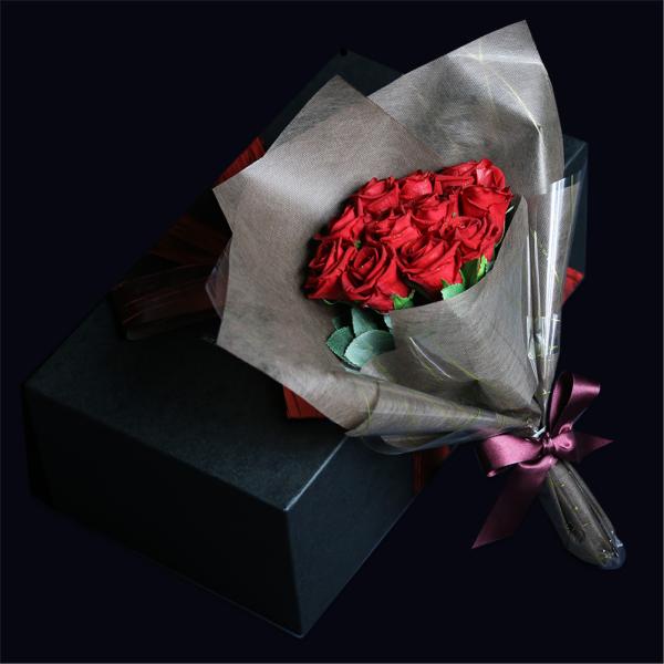 プリザーブドフラワー プレゼント ギフト 花 バラ 花束 11本 赤い薔薇 茎 造花 プロポーズ 結婚記念日 花言葉は最愛 母の日 Buyee Buyee 日本の通販商品 オークションの代理入札 代理購入