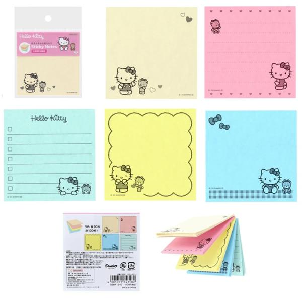 ハローキティ 付箋 サンリオ キティ ふせん 付箋 メモ付箋 文具 プチ