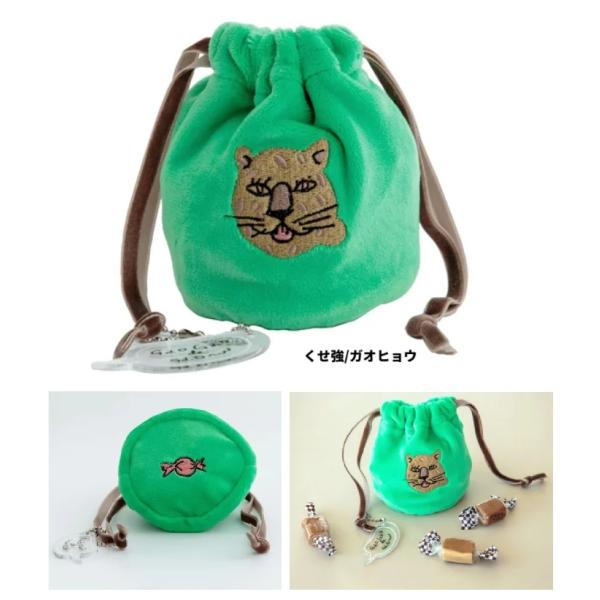 くせ強 飴ちゃん巾着 ポーチ 巾着ポーチ 巾着 : MakeMerry - 通販