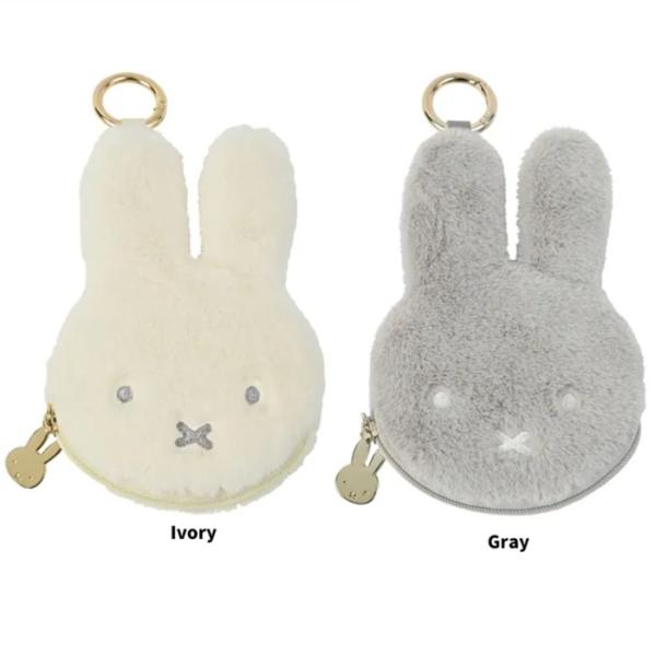ミッフィー ぬいぐるみ 小物入れ Miffy（ミッフィー） コインケース フェイスシリーズ ミニポーチ 小物