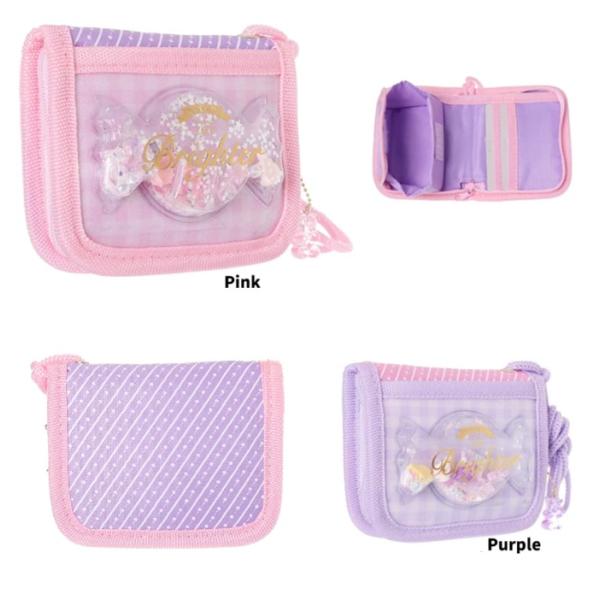 キャンディ RFウォレット お財布 子供財布 キッズ財布 ストラップ付き