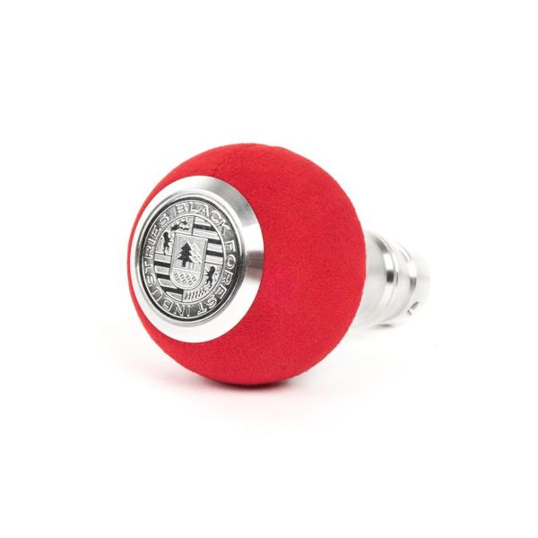 yBLACK FOREST INDUSTRIESzAudi &amp; VW@S-tronic,DSG,ATԗpVtgmu- Silver/Red Alcantara Vo[/bhAJ^-