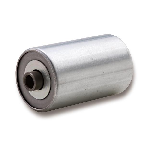 【ご注意下さい。】・ローラ幅には公称幅と実寸幅がございます。・パイプ肉厚はJIS規格により最大12％程度マイナスになる場合があります。・お客様で軸を準備される場合、軸径はマイナス公差でお願い致します。【特長】・スチール製ローラ・ローラ径φ6...