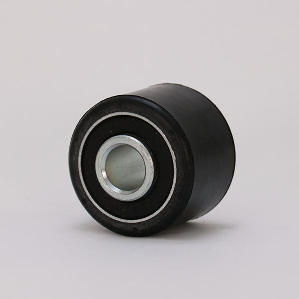 【特長】・マキテック製ホイールコンベヤ W-3812R対応ホイール。・スチール製削り出しホイール。・合成ゴム巻き（黒色）。・軸付き・標準軸（ボルト）：六角 M12×50L・標準軸用ワッシャー：バネ座金 M12・標準軸用ナット：六角 三種 M...