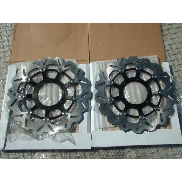 Arashi製 フロント用 WAVEDISC015黒 CB1300SF 03-07 SC54 / CBR1000RR