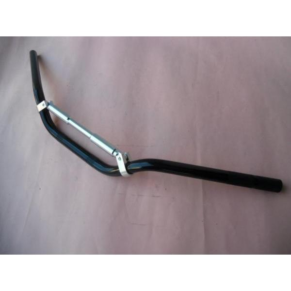 新品 アルミハンドル 22.2mm 黒 (セロー225 TW200 DT200WR YBR125