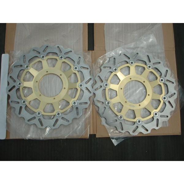 マキノ2点 Arashi製 ウエイブディスク028金 フロント用 CBR900RR CBR929RR SC44