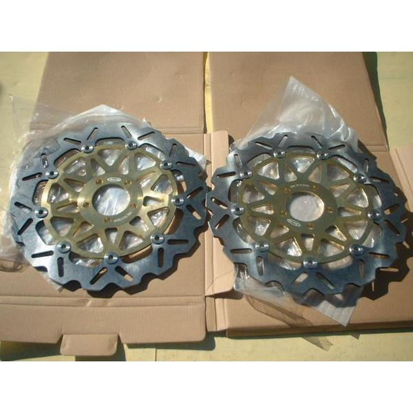 Arashi製 WAVEDISC027黒 ZX-12R ZZR1200 ZZR1100 ZX-9R ZXR750 Arashi製 WAVEDISC027黒 ZX-12R ZZR1200 ZZR1100 ZX-9R ZXR750