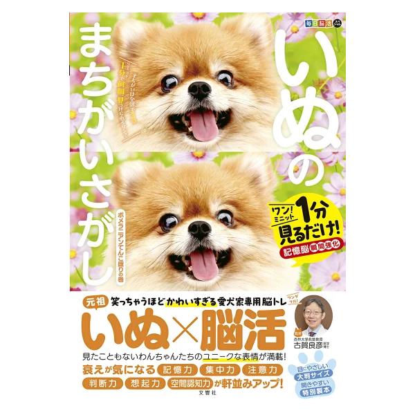 毎日脳活スペシャル　いぬのまちがいさがし　ポメラニアンてんこ盛り